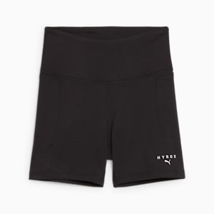 PUMA x HYROX CLOUDSPUN Women's Training 3" Short Tights, PUMA Black, extralarge-IND